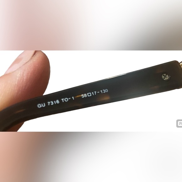 Guess GU7316 Butterfly Tortoise Women's Sunglasses GU7316-TO1 - Picture 4 of 8